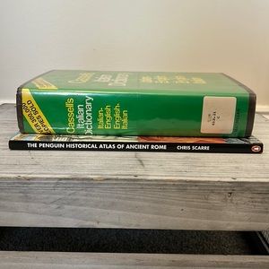 English-Italian dictionary/atlas of Ancient Rome